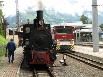 Dampfzug Pinzgauer Lokalbahn
